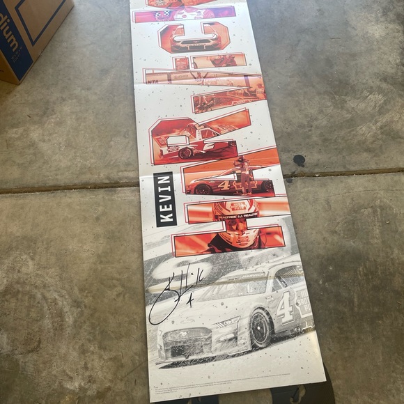 Kevin Harvick/Hunt Brothers pizza cardboard standup - Picture 2 of 2